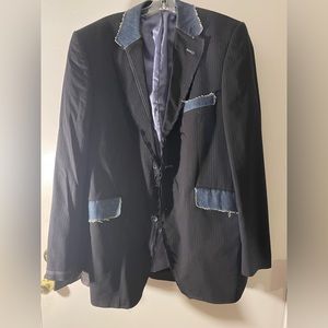 Mens Blue Suit Jacket